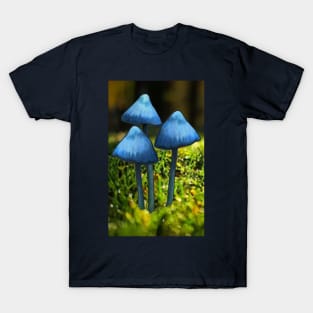 I'm Feeling Fantasy Blue Mushrooms T-Shirt